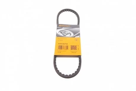 Ремень генератора 10x710 Audi 80 1.6D/TD/1.9D >91 (AC) CONTITECH Contitech AVX10x710