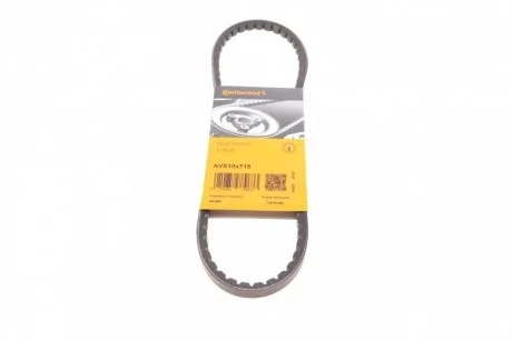 Ремень генератора 10x715 Jumper 1.9D/TD/2.0 94>02 (PS) CONTITECH Contitech AVX10x715