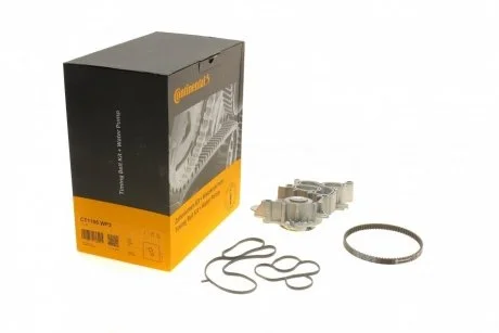 Комплект ременя ГРМ з помпою води Contitech CT 1185 WP2