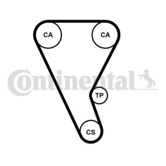 Ремінь ГРМ Contitech CT1257