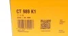 Комплект ГРМ (ремінь+ролик)) Contitech CT989K1 (фото 8)