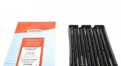 Болт головки блока (комплект) VAG BAG/BLF/BLP CORTECO 016720B