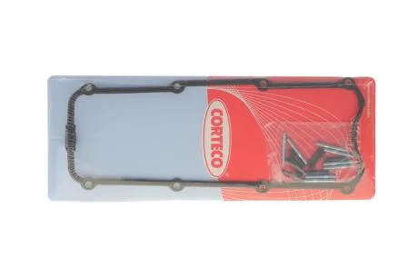 Прокладка кришки клапанної VAG 1.6/1.8 RUBBER + ШПИЛЬКИ (вир-во Corteco) CORTECO 026136P