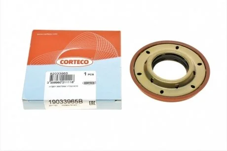 Сальник диференціалу правий 35X73X8.1 / 13.9 Opel Astra H 1.9CDTI 04- / Insignia 2.0CDTi 08- CORTECO 19033965B