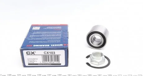 ПОДШИПНИК ШАРИКОВЫЙ d> 30 CX CX 103
