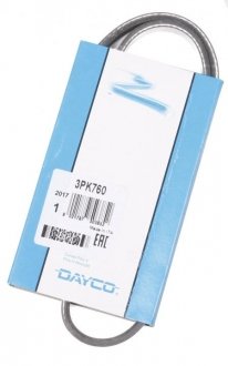 Ремень приводной поликлиновый DAYCO 3PK760