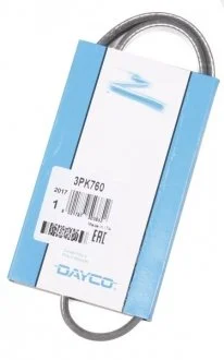 Ремень приводной поликлиновый Dayco DAYCO 3PK760