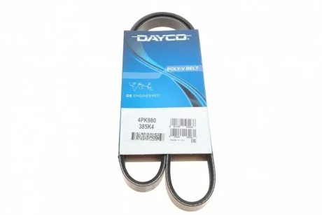 Ремінь П-клиновий Dayco DAYCO 4PK980