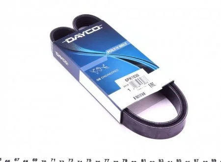Ремінь приводний полікліновий Dayco DAYCO 6PK1030