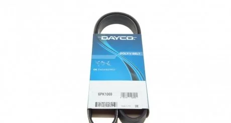Ремінь приводний полікліновий Dayco DAYCO 6PK1069