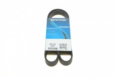 Ремень приводной поликлиновый Dayco DAYCO 6PK1100