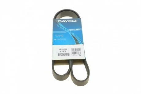 Ремень приводной поликлиновый Dayco DAYCO 6PK1115