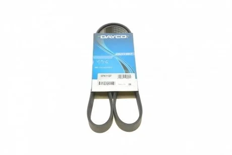 Ремень приводной поликлиновый Dayco DAYCO 6PK1137