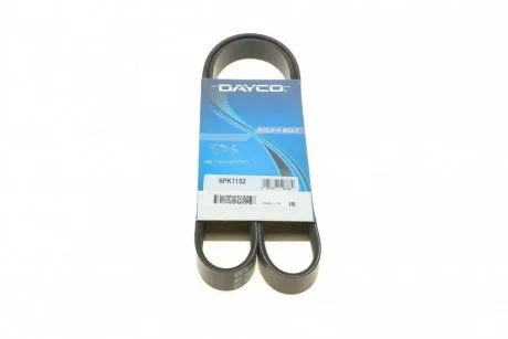 Ремень приводной поликлиновый Dayco DAYCO 6PK1152