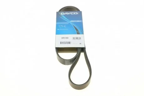 Ремень приводной поликлиновый Dayco DAYCO 6PK1200