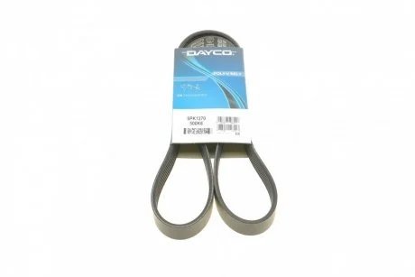 Ремень приводной поликлиновый Dayco DAYCO 6PK1270