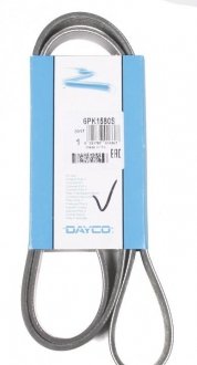 Ремень приводной поликлиновый DAYCO 6PK1580S (фото 1)