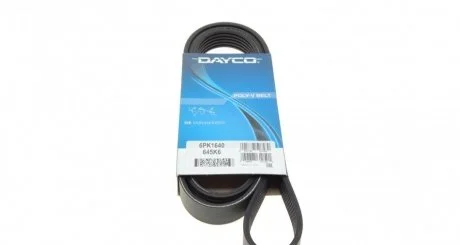 Ремень приводной поликлиновый Dayco DAYCO 6PK1640