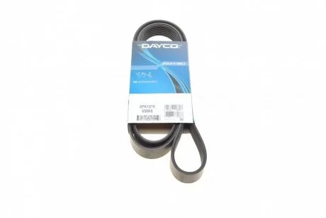 Ремень приводной поликлиновый Dayco DAYCO 6PK1670