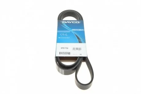 Ремень приводной поликлиновый Dayco DAYCO 6PK1750