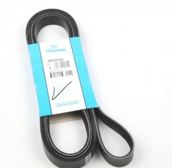 Ремень приводной поликлиновый Dayco DAYCO 6PK2550