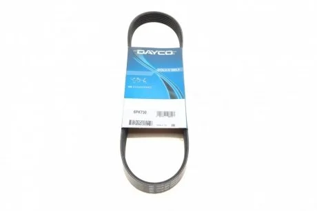 Ремінь приводний полікліновий Dayco DAYCO 6PK730