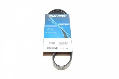 Ремень приводной поликлиновый Dayco DAYCO 6PK894