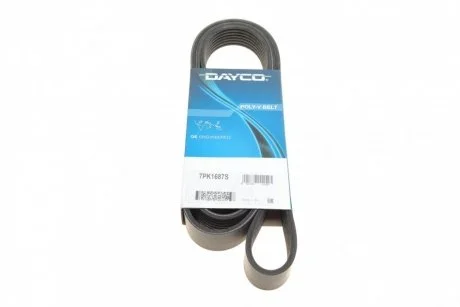 Ремень приводной поликлиновый Dayco DAYCO 7PK1687S