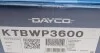 Комплект ременя ГРМ + водяна помпа DAYCO KTBWP3600 (фото 20)