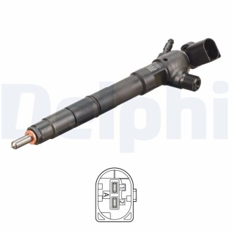 Форсунка паливна Common Rail AUDI A1 SEAT IBIZA IV, IBIZA IV SC, IBIZA IV ST, TOLEDO IV SKODA FABIA III, RAPID VW POLO, POLO V 1.4D 02.14- Delphi 28565335