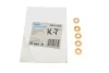 Шайба под форсунку RENAULT K9K / SSANGYONG D20DT, D27DT D = 3mm (к-т 5шт.) Delphi 9001850C (фото 1)