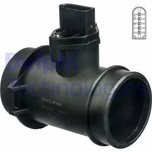 Расходомер воздуха MERCEDES C (W202) / CLK (W208) / E (W210) / Vito (W638) / Sprinter 93-03 Delphi AF1028212B1