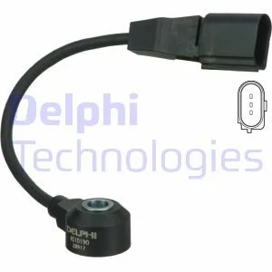 Датчик детонації AUDI A3 SEAT CORDOBA, IBIZA III, LEON, TOLEDO II SKODA FABIA I, FABIA I PRAKTIK VW POLO IV 1.2/1.8 09.96-03.08 Delphi AS10190