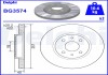 Диск гальмівний CITROEN/FIAT/PEUGEOT Nemo/500/Doblo/Panda/Stilo/Bipper "F D=257mm "01>> BG3574