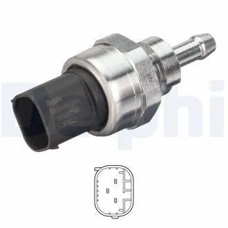 Датчик тиску ОГ RENAULT "1.5-3.0dCi "07>> Delphi DPS0003012B1