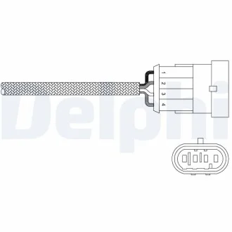 Лямбда-зонд ALPHAROMEO / FIAT / LANCIA 147/146 / Spider / Doblo / Panda / Stilo / Lybra 1,6-2,0L 00 - Delphi ES2034412B1
