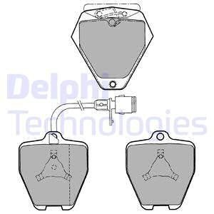 Тормозные колодки дисковые AUDI S4 / S6 Delphi LP1024 (фото 1)