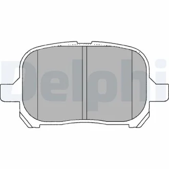 Гальмівні колодки дискові TOYOTA Camry "F "96-01 Delphi LP1144