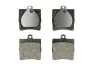 Тормозные колодки дисковые MERCEDES C (W203) / E (W210) / SLK (R170) задняя сторона 95 - LP1403