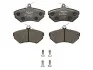 Тормозные колодки дисковые SEAT / VW Inca / Cordoba / Polo / Caddy передняя сторона 92-04 LP1409