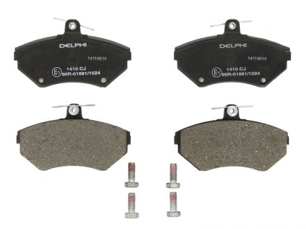 Тормозные колодки дисковые AUDI // VW A4 / Passat передняя сторона 96-05 Delphi LP1410 (фото 1)