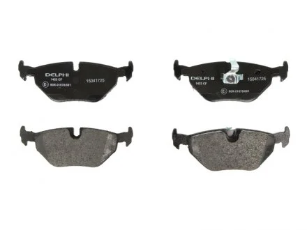 Тормозные колодки дисковые BMW / MG / ROVER 3 (E46) / MG / 9-5 задняя сторона 00-13 Delphi LP1423
