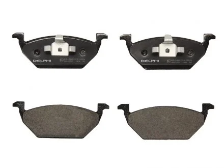 Тормозные колодки дисковые AUDI / SEAT / SKODA / VW A1 / A3 / Ibiza / Leon / Fabia / Octavia / Polo передняя сторона 96 - Delphi LP1436