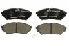 Комплект гальмівних колодок передн , MITSUBISHI PAJERO PININ I 1.8/2.0 10.99-06.07 LP1448