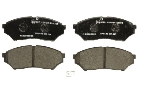 Комплект гальмівних колодок передн, MITSUBISHI PAJERO PININ I 1.8/2.0 10.99-06.07 Delphi LP1448