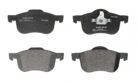 Тормозные колодки дисковые VOLVO S60 / S80 / V70 / S80 передняя сторона 97-10 Delphi LP1458