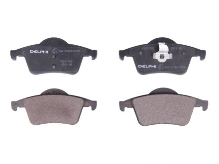 Тормозные колодки дисковые VOLVO S60 / S80 / V70 / XC70 задняя сторона 97-06 Delphi LP1504 (фото 1)