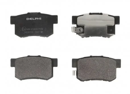 Тормозные колодки дисковые HONDA / SUZUKI Accord / Civiv / SX4 задняя сторона 06 - Delphi LP1507