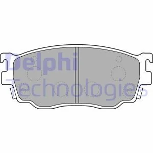 Гальмівні колодки дискові MAZDA /323/626 "F "98-04 Delphi LP1527
