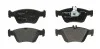 Тормозные колодки дисковые MERCEDES C (W202) / E (W210) / SLK (R170) передняя сторона 95-04 Delphi LP1588 (фото 1)